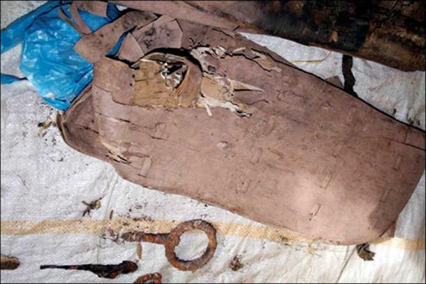 'Initially we thought that the bone plates were details of the bow, but they turned to be the decorations of the quiver.'