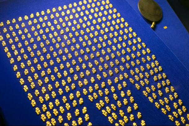 His outer clothes, probably a kind of kaftan, had been decorated with thousands of small panther figures, each 2-to-3 centimetres in length.