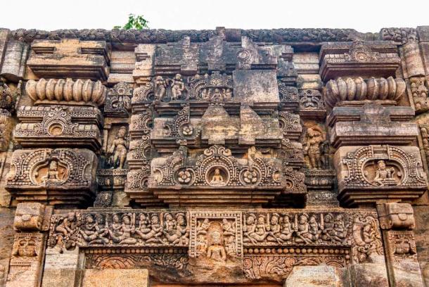 A decorative relief at the Udayagiri Cave Complex, Odisha, India. (Milosk50 / Adobe Stock)