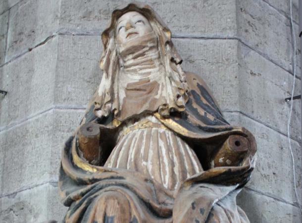 Depiction of Birgitta of Sweden having a vision (trollhare / CC BY-ND-NC 2.0)