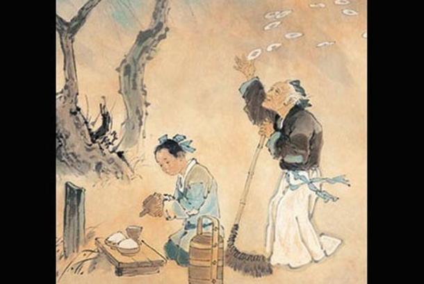 A depiction of the ancient Qingming Festival. Traditions Cultural China