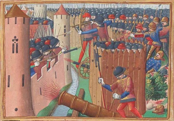 15th-century depiction of the Siege of Orléans of 1429, the French royal army’s first major victory at the later stages of the Hundred Years’ War. (Public domain)