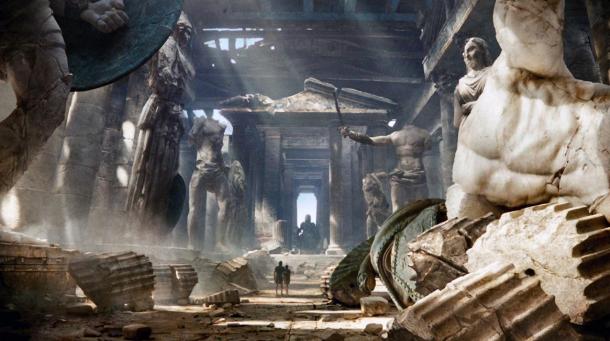 La destrucción del templo de Zeus fue ordenada por Teodosio II en 426 d.C.