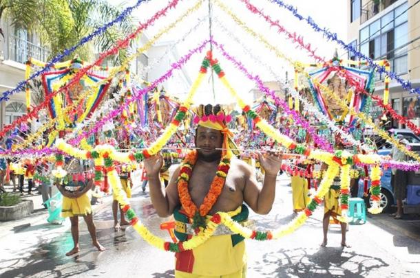 A devotee of Lord Murugan
