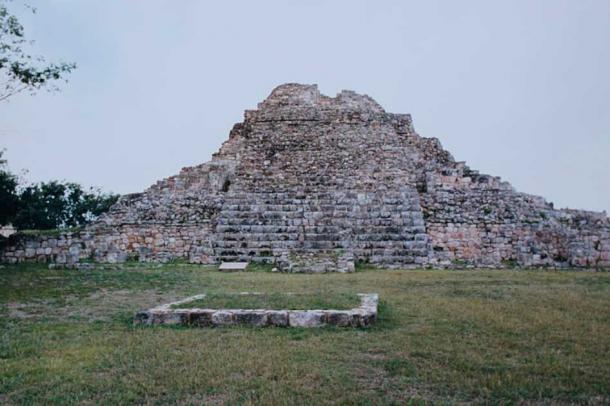 Оккинток, Юкатан, Мексика, цифровая копия печати. (Гэри Тодд / общественное достояние)