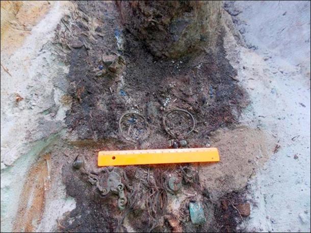 The French find and other intriguing and varied items were made during a dig in Yamalo-Nenets autonomous region, close to the Taz River. 