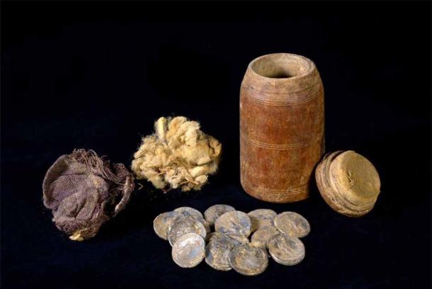 El descubrimiento de este tesoro de monedas que datan de Ptolomeo confirma el relato bíblico del éxodo judío. Fuente: Autoridad de Antigüedades de Israel