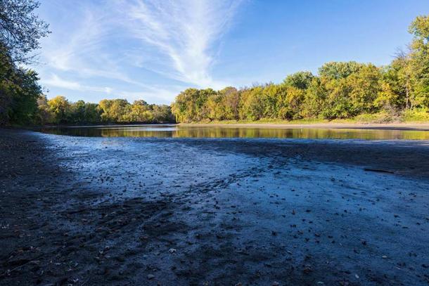 The human skull was discovered by kayakers after parts of the Minnesota River were exposed after a drought struck Minnesota in 2021. (Ferrer Photography / Adobe Stock)