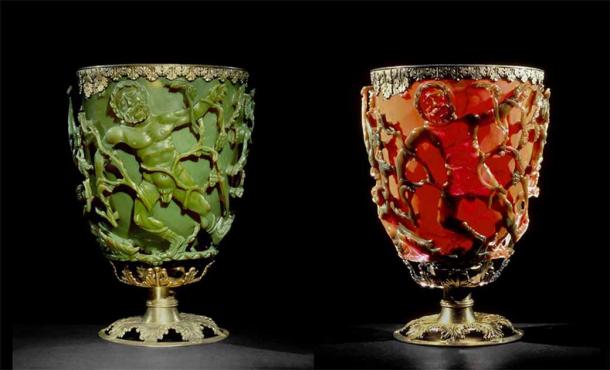Late Roman drinking goblet provides evidence of early knowledge of nanotechnology. (The Trustees of the British Museum / CC BY-NC-SA 4.0)
