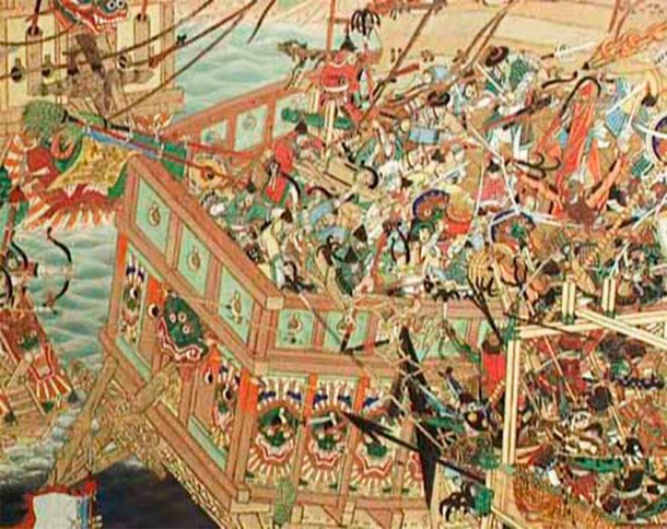 Escena de batalla de la dinastía Han. (schmeeve/CC BY-SA 2.0)