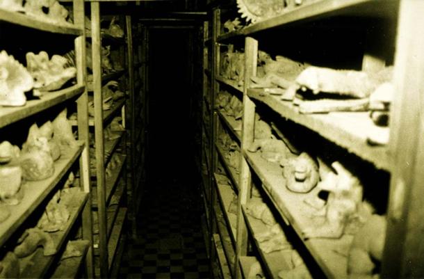 Hundreds of eerie sculptures in the once-secret collection.
