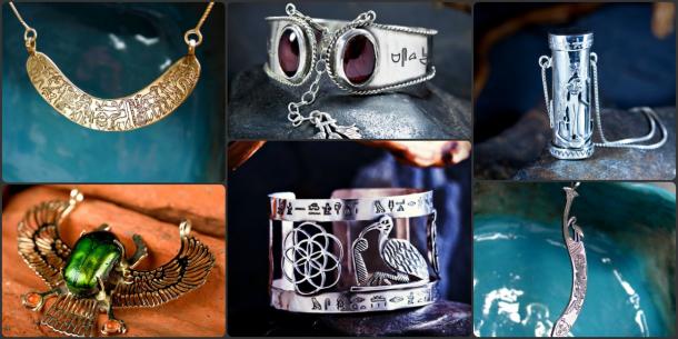 Ancient Egyptian Jewelry - By the Artist David Weitzman