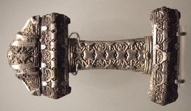 An elaborate Viking sword hilt, 9th century, Museum of Scotland