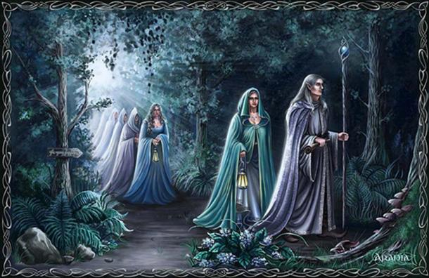 Middle-Earth-like elves by artist 