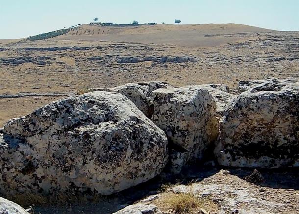 The entirely artificial mound of Göbekli Tepe as seen from the northwest. (Credit: Andrew Collins)
