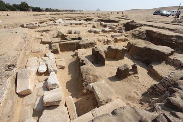 View of the entrance pylon of the temple (Image: Czech Institute of Egyptology)