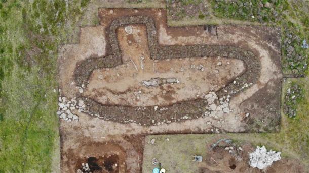 The team not only excavated the site, but they also used non-penetrative techniques using drones equipped with thermal cameras looking for new archaeological evidence. (Margrét Hallmundsdóttir / RUV)