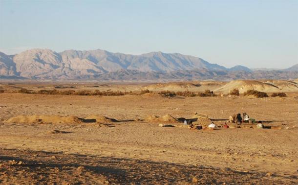 An excavation at Berenike. (Anna M. Kotarba-Morley / Author provided)