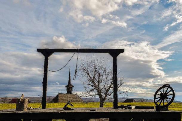 Scaffold for the execution of the death penalty, which it turns out was not always perfect or successful. (brszattila / Adobe Stock)