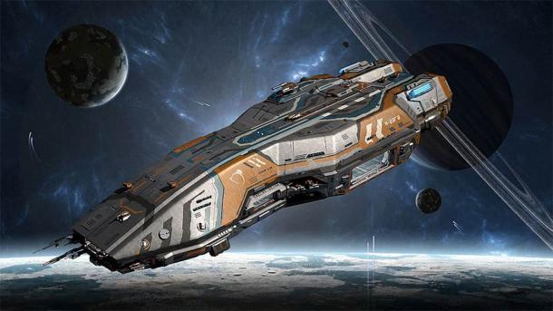 The idea of extra-terrestrial civilizations technologically advanced enough to travel between planets could fit easily into people’s beliefs. (Public Domain)