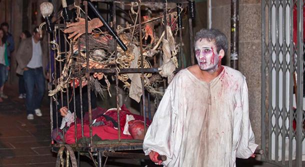 Santa Compaña festival, Santiago de Compostela.