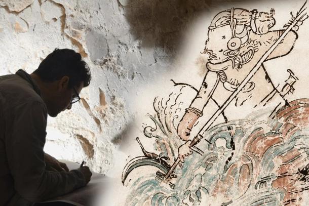 Reconstruction of the mythical Maya hero Juun Ajaw