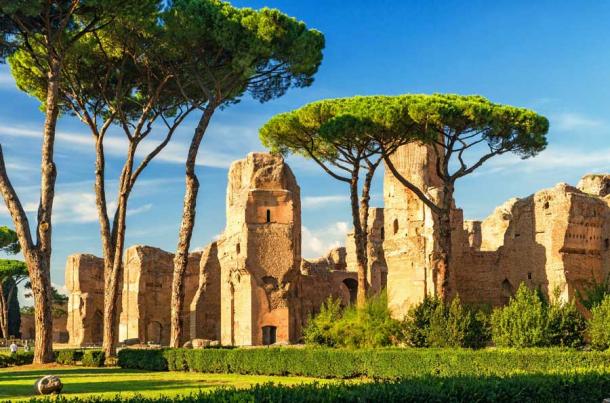 The ruins of the Baths of Caracalla in Rome, Italy. Source: scaliger / Adobe Stock