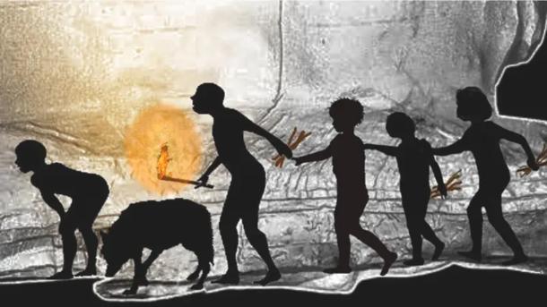 Reconstruction of the human group&rsquo;s journey through B&agrave;sura Cave