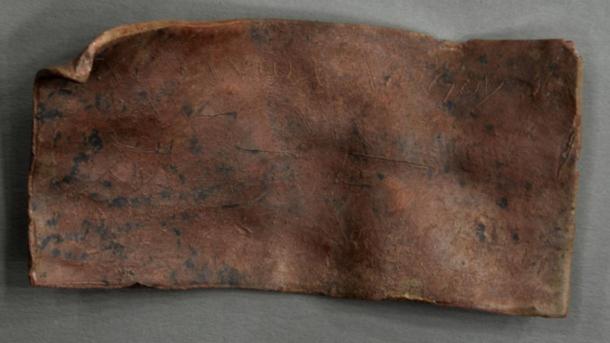 Ancient Roman curse tablet found in the Netherlands.