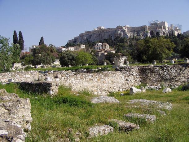 The Ancient Agora of Athens.