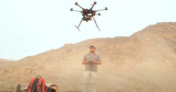 Archaeologists use drones to map Peru’s ancient sites. Source: YouTube Screenshot / The New York Times.