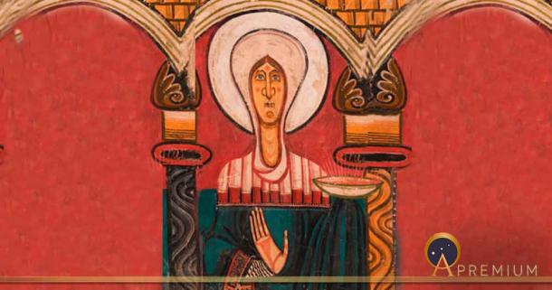 The Mysterious Identity Of The Eastern Pyrenean Lady With The Flaming Grail