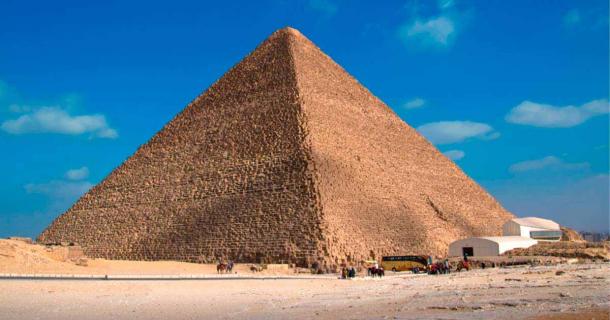 Khufu pyramid from the northeast view. Source: dynamofoto/Adobe Stock