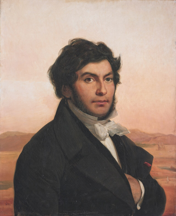 Jean-Fran&ccedil;ois Champollion (1790&ndash;1832), the French scholar whose decipherment of Egyptian hieroglyphs in 1822 transformed Egyptology