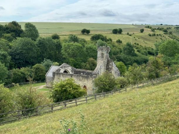 Ruins of St. Martin's Church, Wharram Percy.