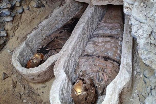 Homeric Literature and Gold Covered Mummies Discovered in Egypt