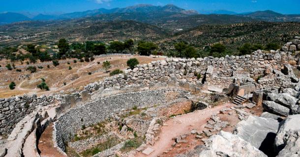 Mycenae in the Peloponnese in Greece. Source: Amanda/Adobe Stock