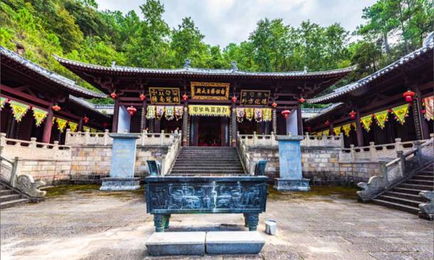 Nanzhao Tahu Temple, Weibaoshan Mountain, Dali, Yunnan, China. Source: hu/Adobe Stock 