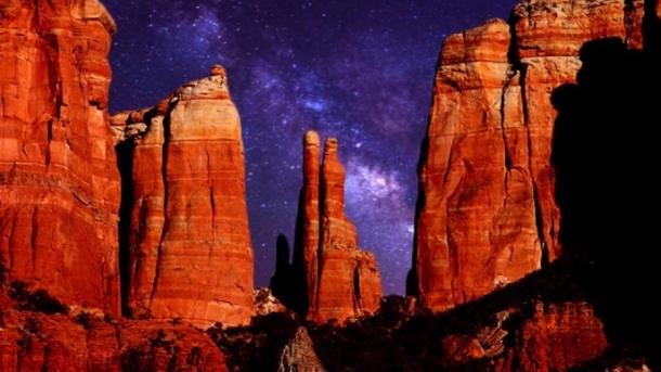 Deriv; Cathedral Rock, Sedona, Arizona.