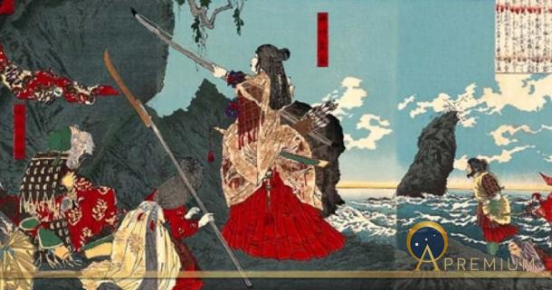 Empress Jingu In Korea (Public Domain)