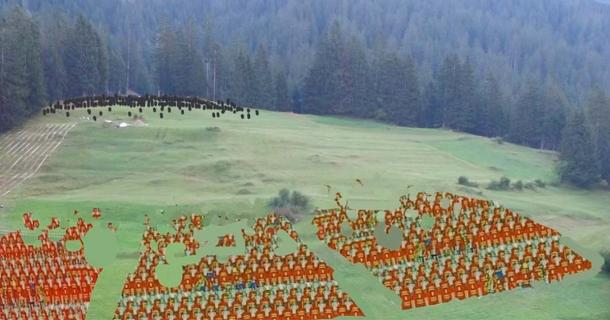 Lost Roman Battlefield in Switzerland Discovered Through Thousands of Artifacts
