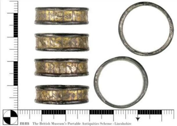 Runic ring found in Lincolnshire, England.