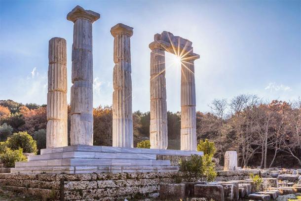 Temple at Samothrace, Greece Source: Evgeni Dinev / Adobe Stock