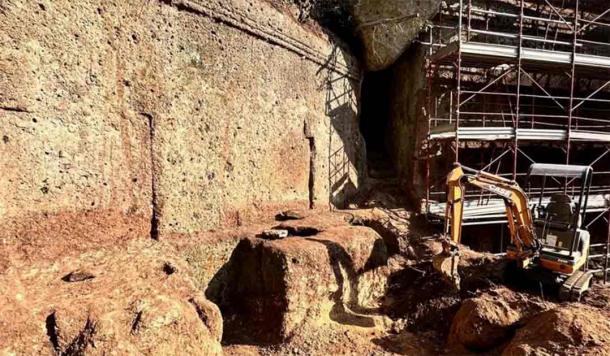 Huge Etruscan Tomb Found Hidden in Plain Sight at San Giuliano Necropolis