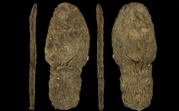 2,400-year-old esparto grass sandals. 