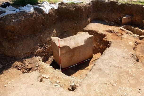 Rare Sealed Roman Sarcophagus Discovered in Ancient Epidaurum