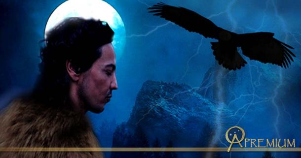 Thunderbird Shaman. (Deriv Liz Leafloor)