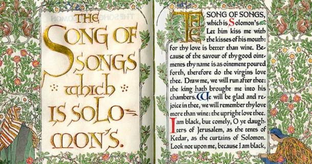 'Song of Songs' illustrated by Florence Kingsford/Southern Methodist University. Source: Public Domain