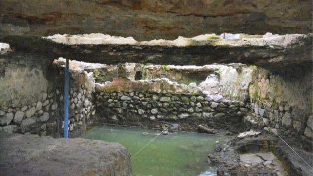 The temazcal, sweat lodge, found in La Merced, Mexico City, Mexico. Source: INAH