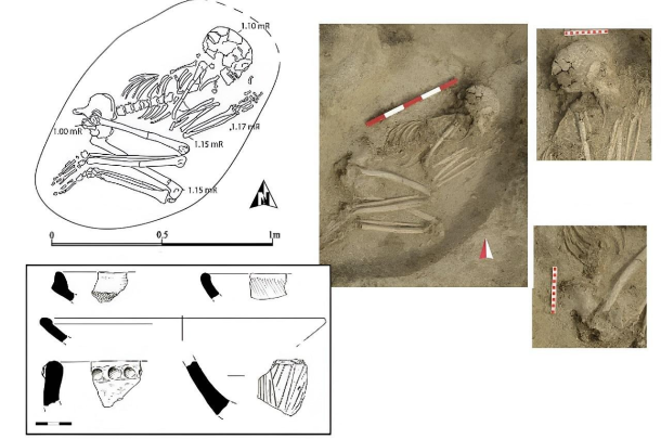 The discovery in the Kozareva Mogila necropolis